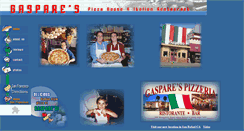 Desktop Screenshot of gasparespizza.com